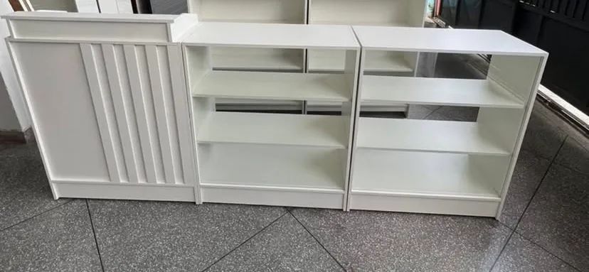 BALCÃO EXPOSITOR COMERCIAL CAIXA - NOVO MDF