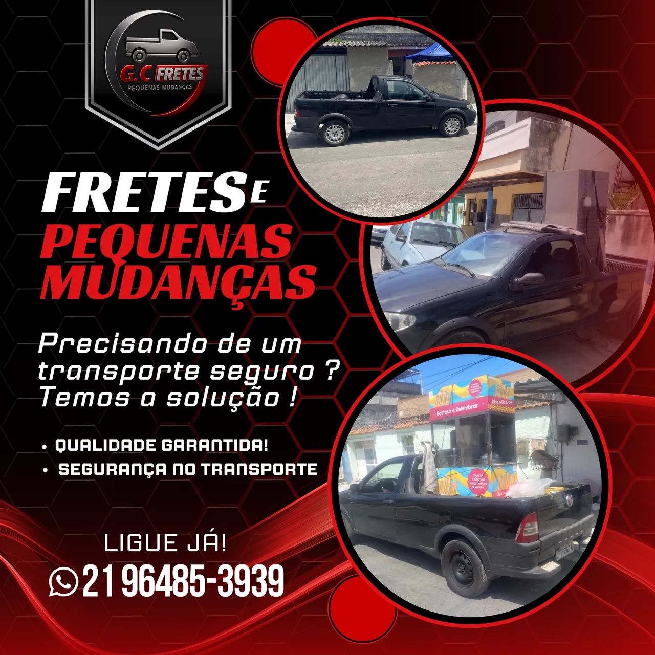 FR3T3S RÁPIDOS 24 HORAS ACEITAMOS CARTÃO 