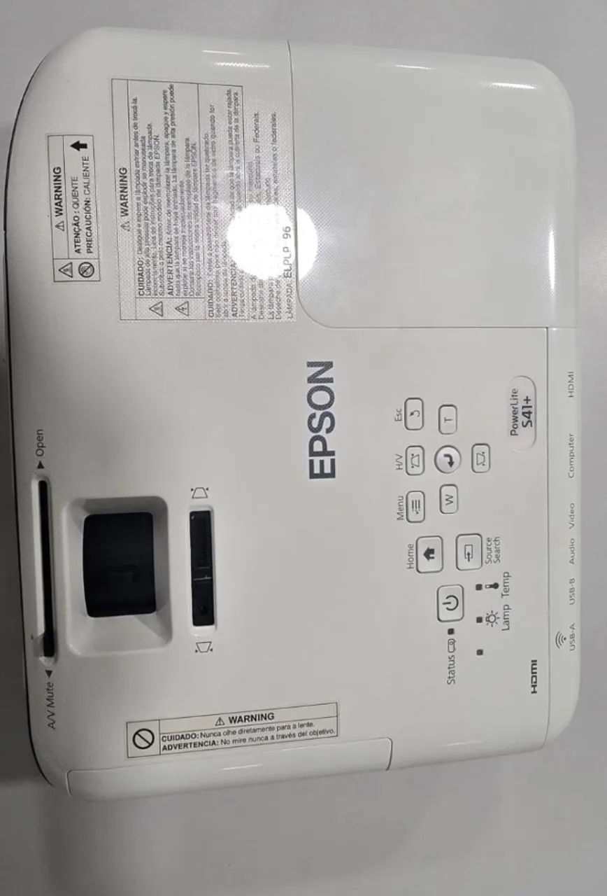 Projetor Epson PowerLite S41+ 3300 Lumens - HDMI - Foto 3
