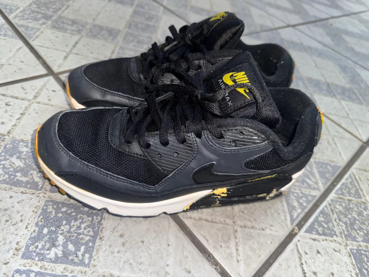 Nike Air Max 90 Amarela  - Foto 3