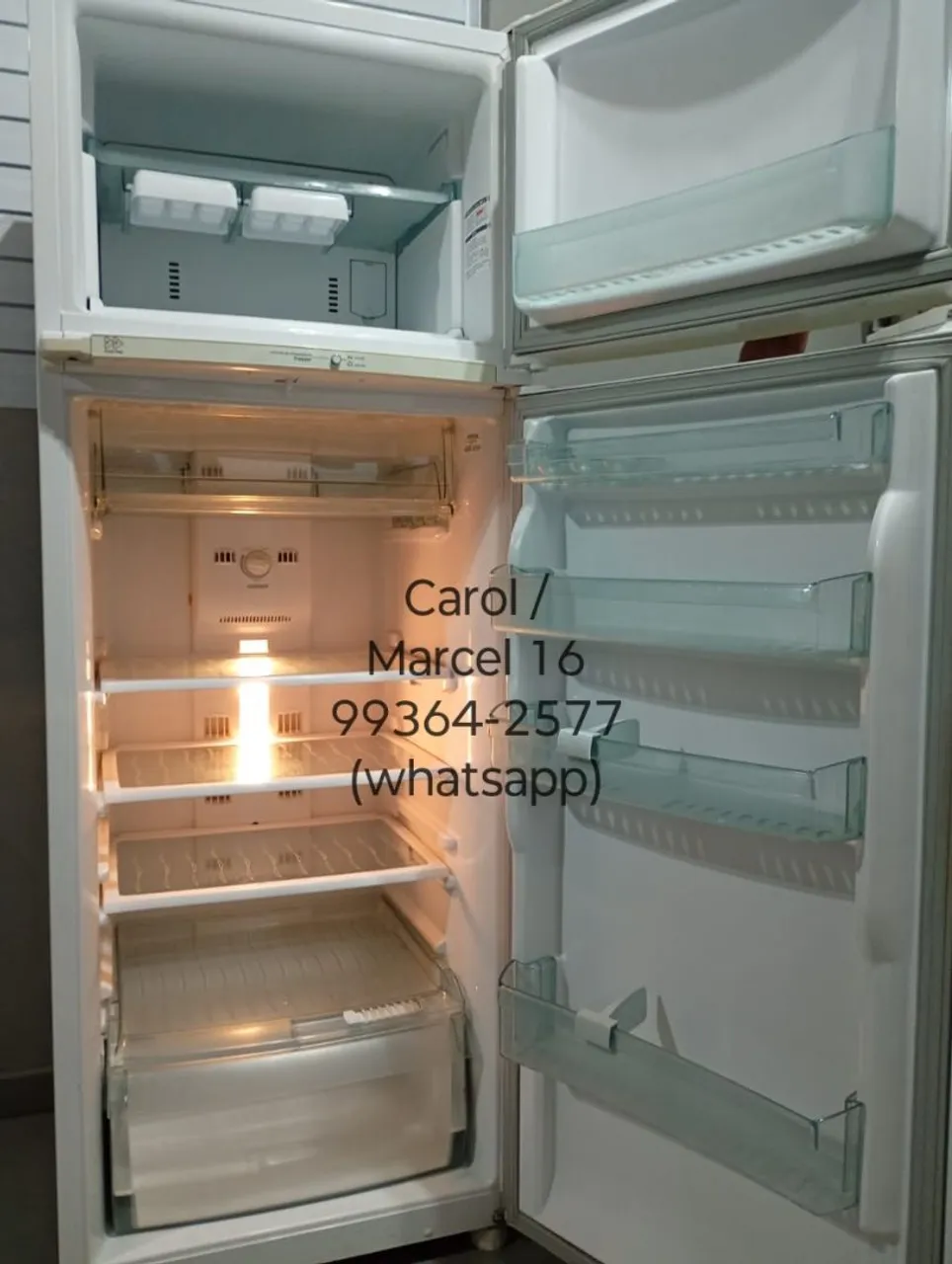 BRASTEMP DUPLEX GELADEIRA FROST FREE, ÓTIMO ESTADO (leia toda descrição, por gentileza)