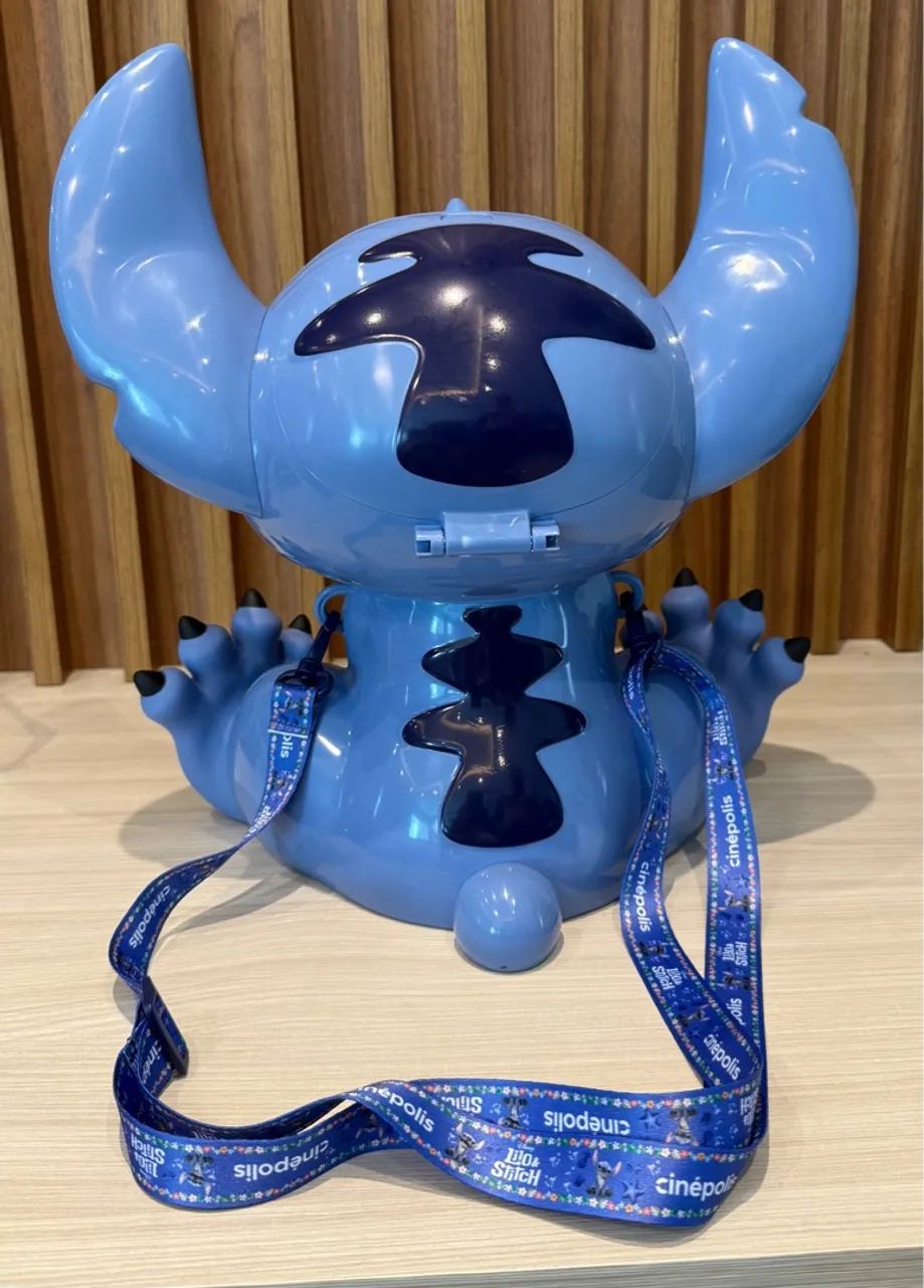 Balde de Pipoca Stitch Disney - Foto 4