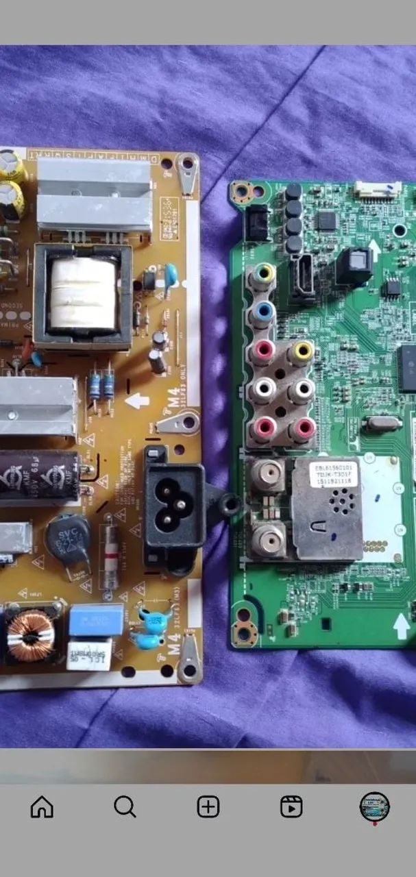  Leia o anúncio nos vendemos placas e consertamos  tv Placa mãe para TV LG 32 polegadas