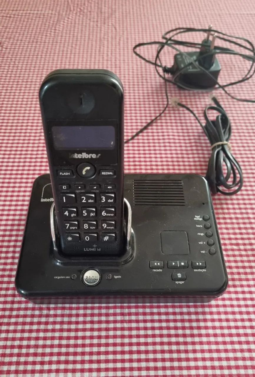 Telefone Sem Fio Intelbras Lumi Voice - Funcionando - Foto 2