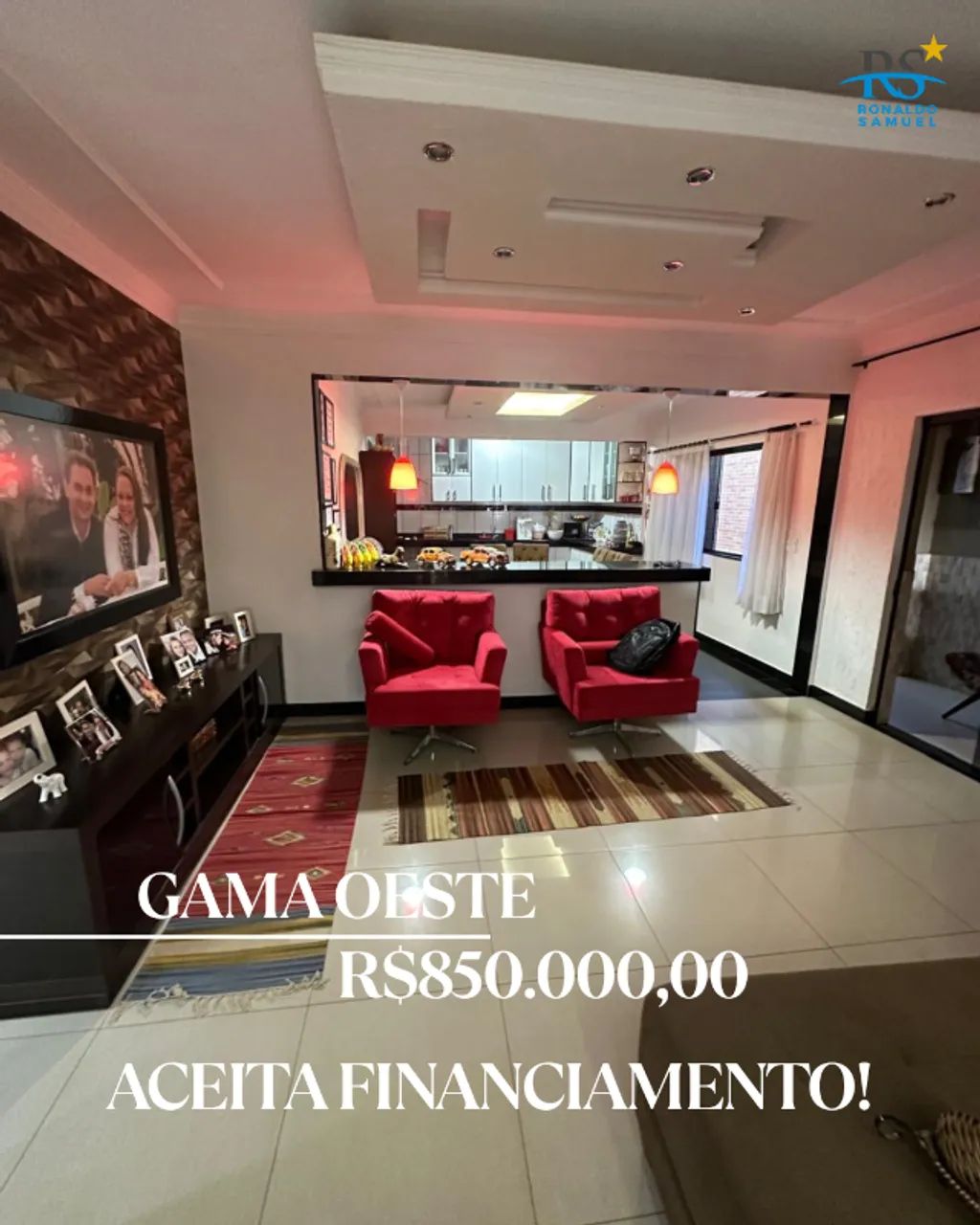 SOBRADO NO GAMA OESTE - ENORME - ACEITA FINANCIAMENTO!