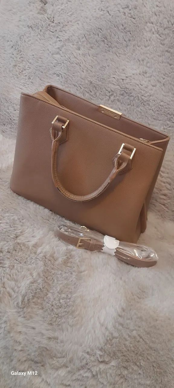 BOlSA SANTA LOLLA MARROM ORIGINAL - Foto 4