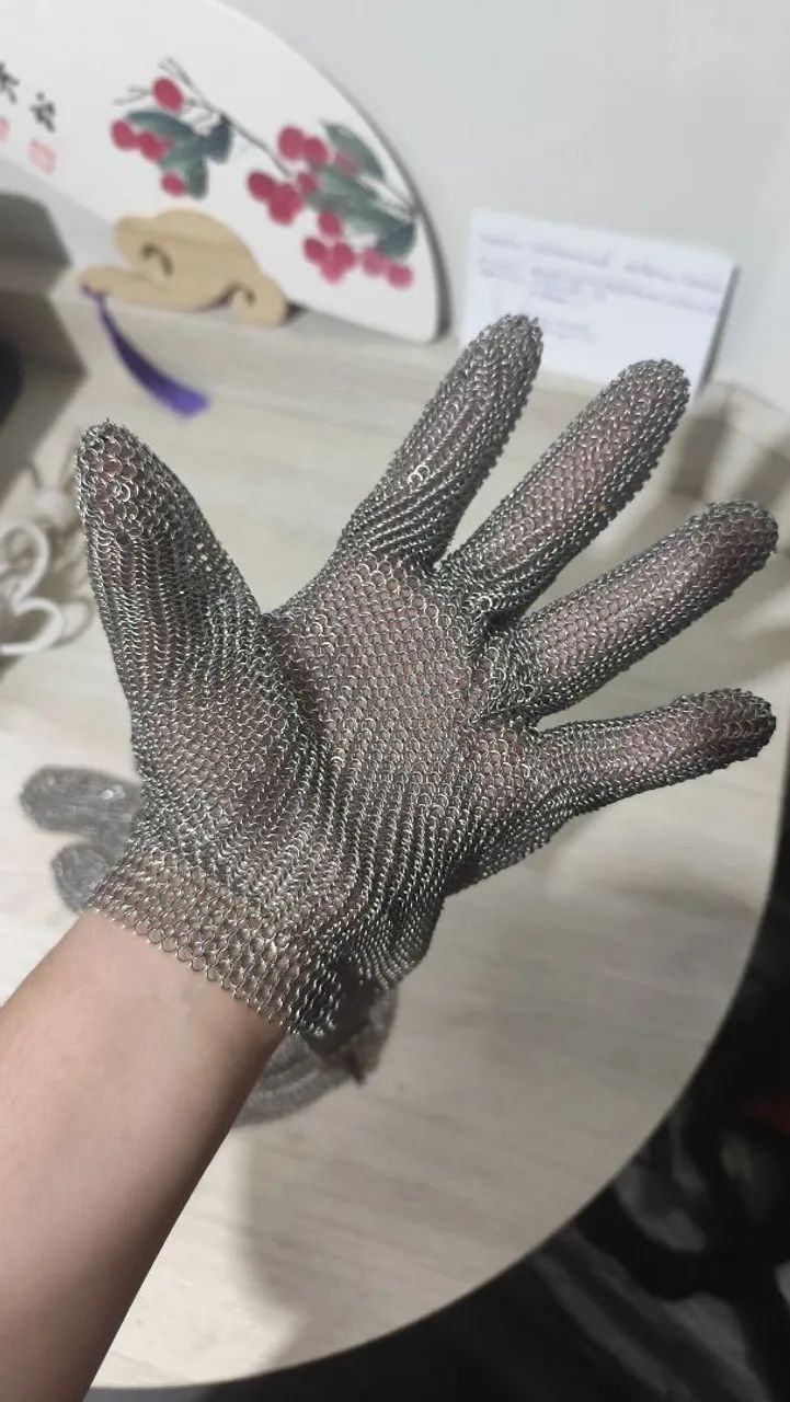 Luva de açougueiro proteção 