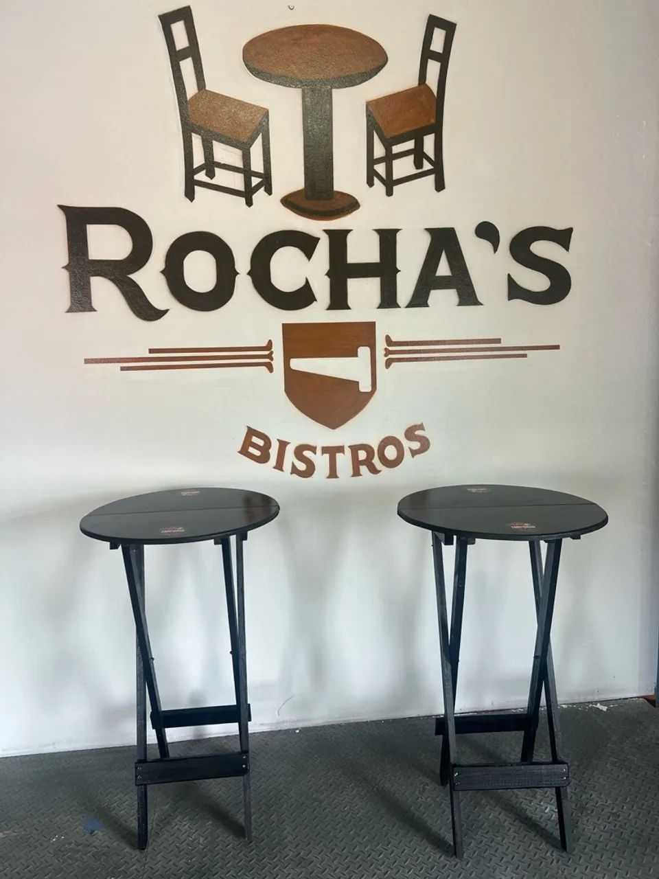 Mesas bistrô dobráveis para bares e eventos - Foto 3