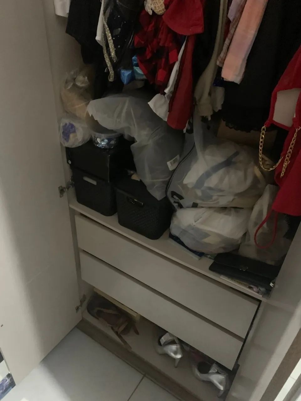 Guarda-Roupa Amadeirado com Espelho - Foto 5