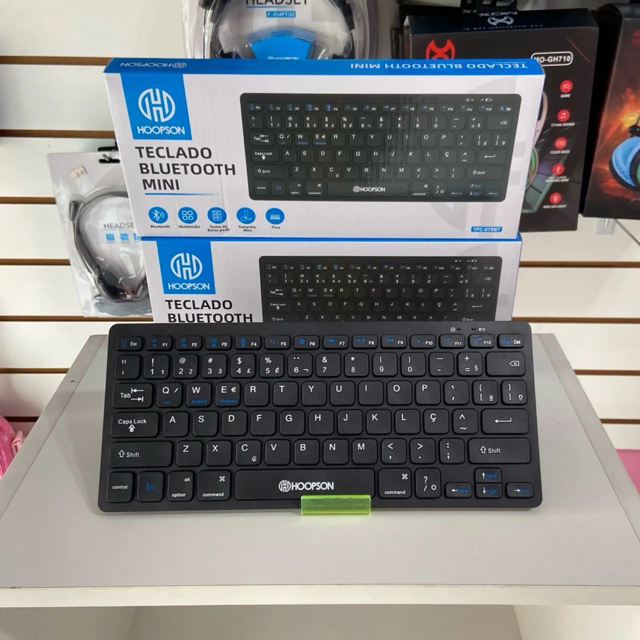 Teclado Bluetooth HOOPSON - Novo - Foto 2