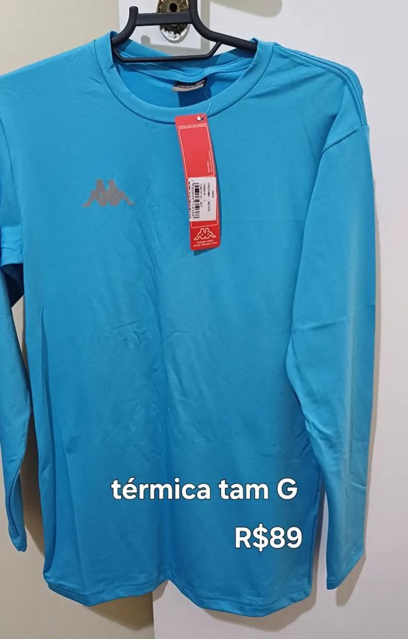 Camiseta térmica Kappa G - Azul
