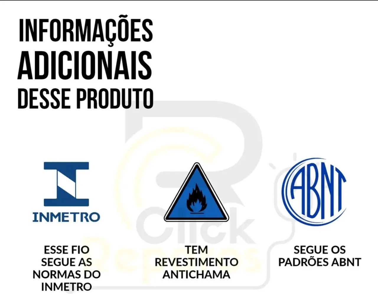 Extensão Elétrica 50 metros -  Cabo PP 2x1.0mm  Profissional - Pronta Entrega - Foto 4