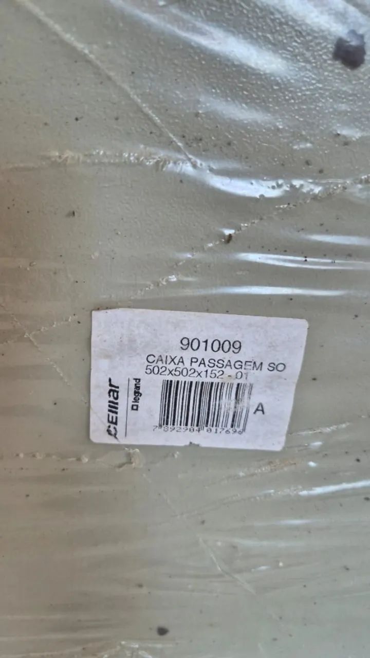 Caixa de passagem elétrica 502 x 502 x 152 - Foto 4