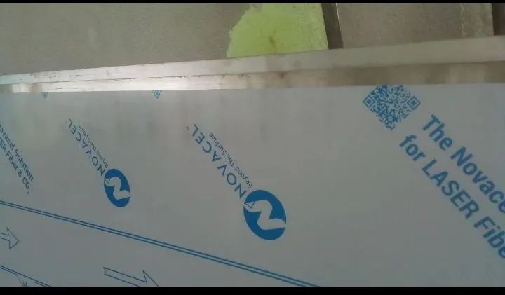Chapas de aço Novacel para corte a laser