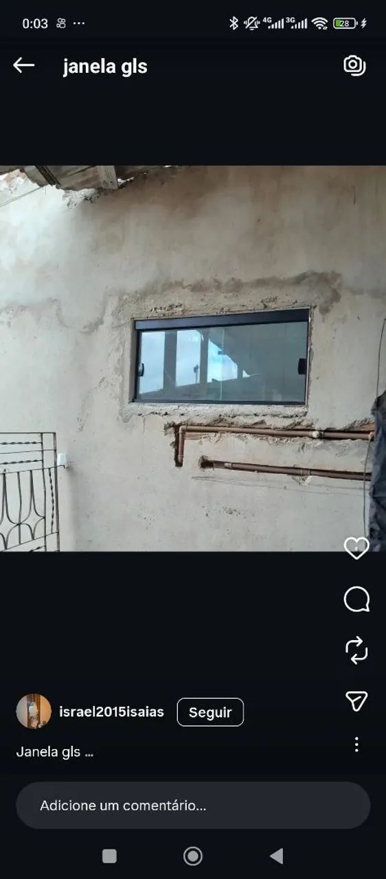 Vidros pra janela 85 x110