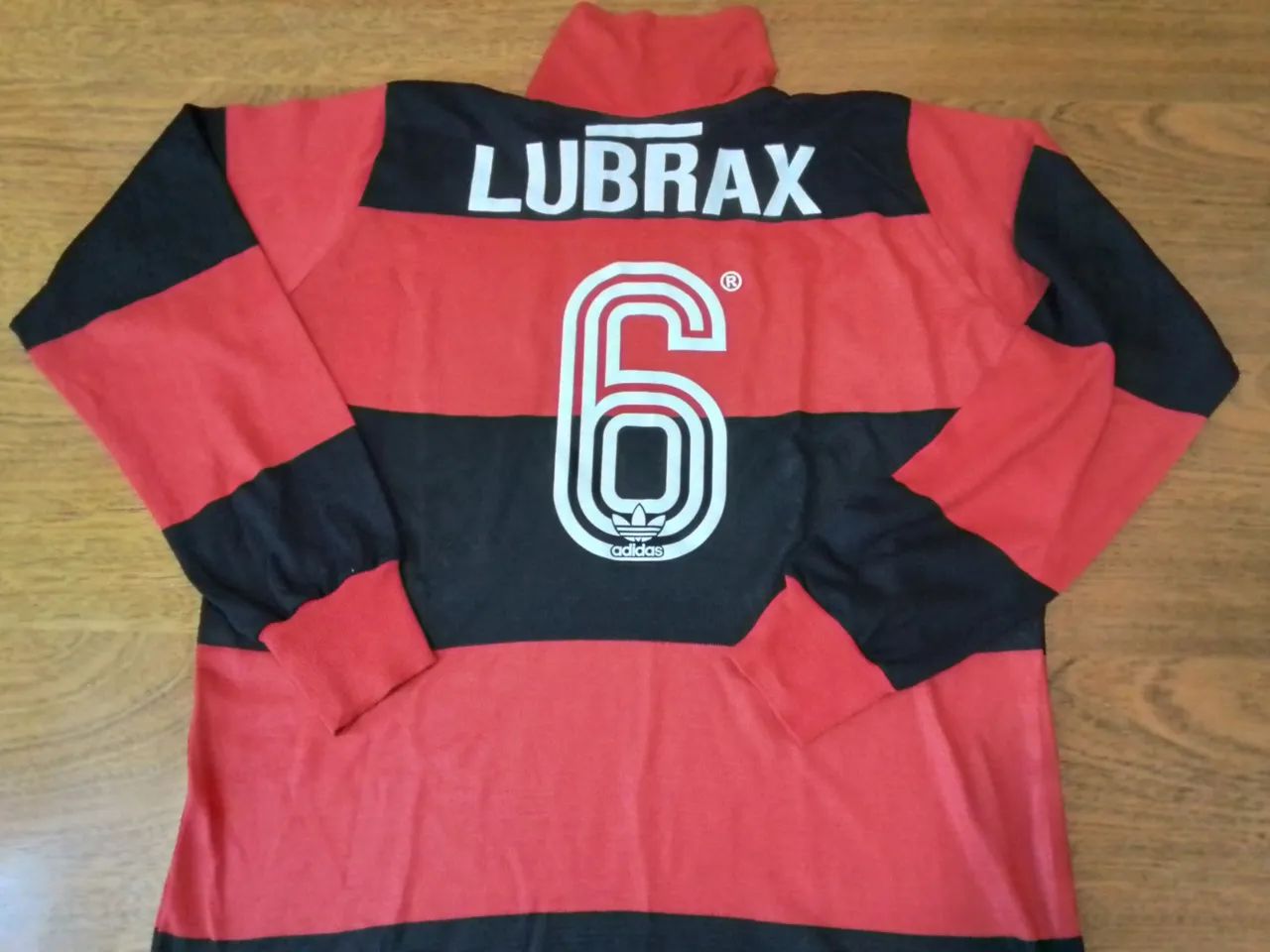 Camisa de Time Flamengo Adidas Vintage - Lubrax - Foto 2