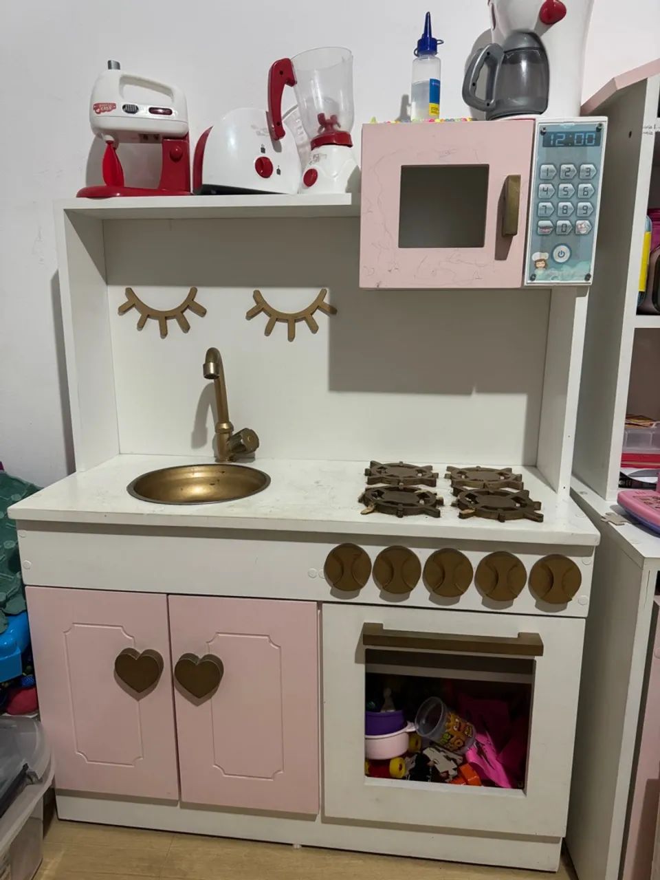 Cozinha Infantil de Madeira