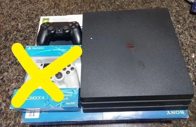 PLAYSTATION 4 PRO DESBLOQUEADO COM 15 JOGOS INSTALADO - Foto 2