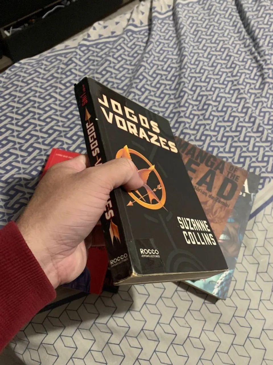 Lote de Livros Usados - Jogos Vorazes, The Walking Dead, Guerra Civil, Com Amor Simon... - Foto 3