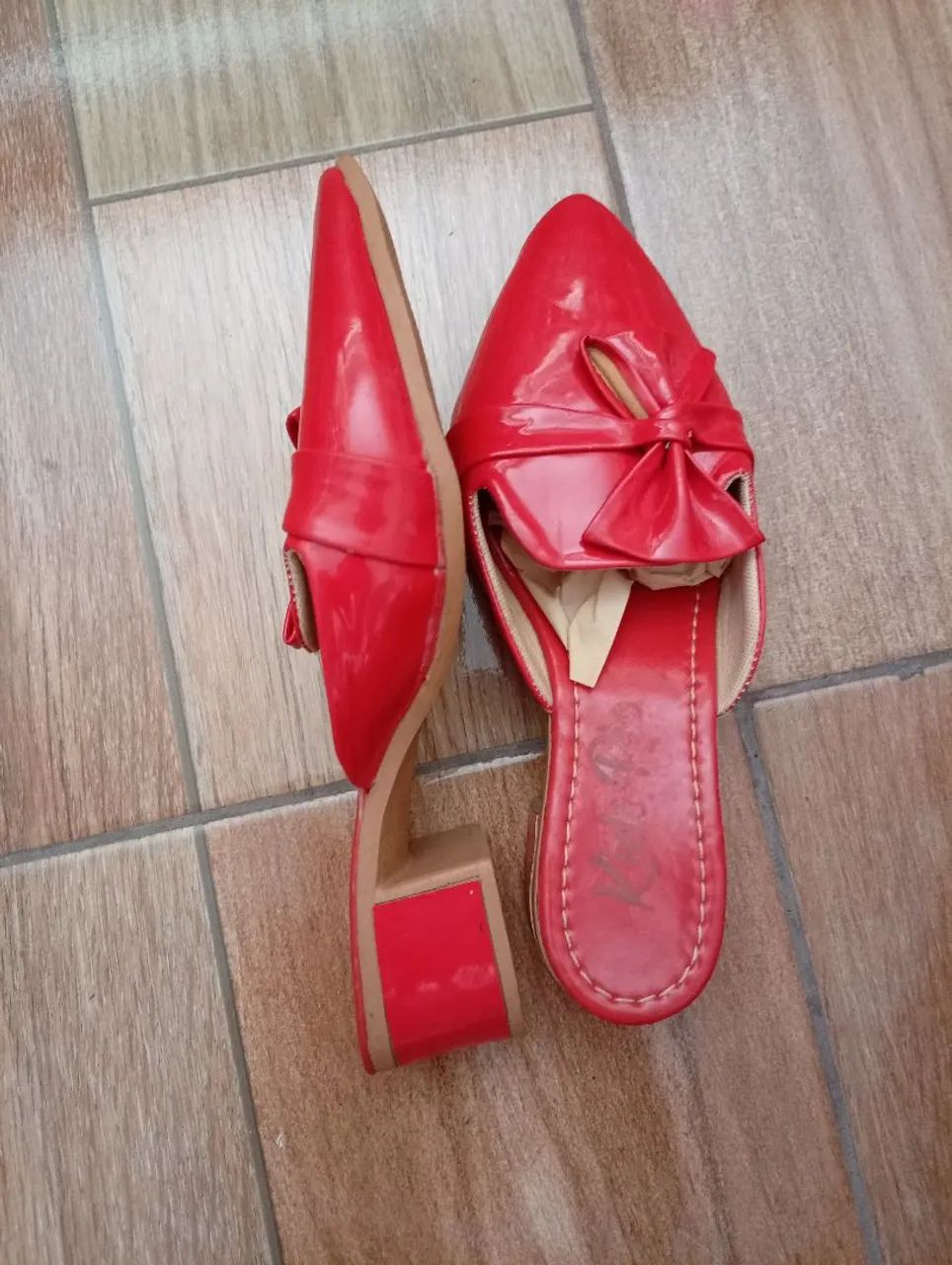 Rasteirinha com salto  - Foto 2