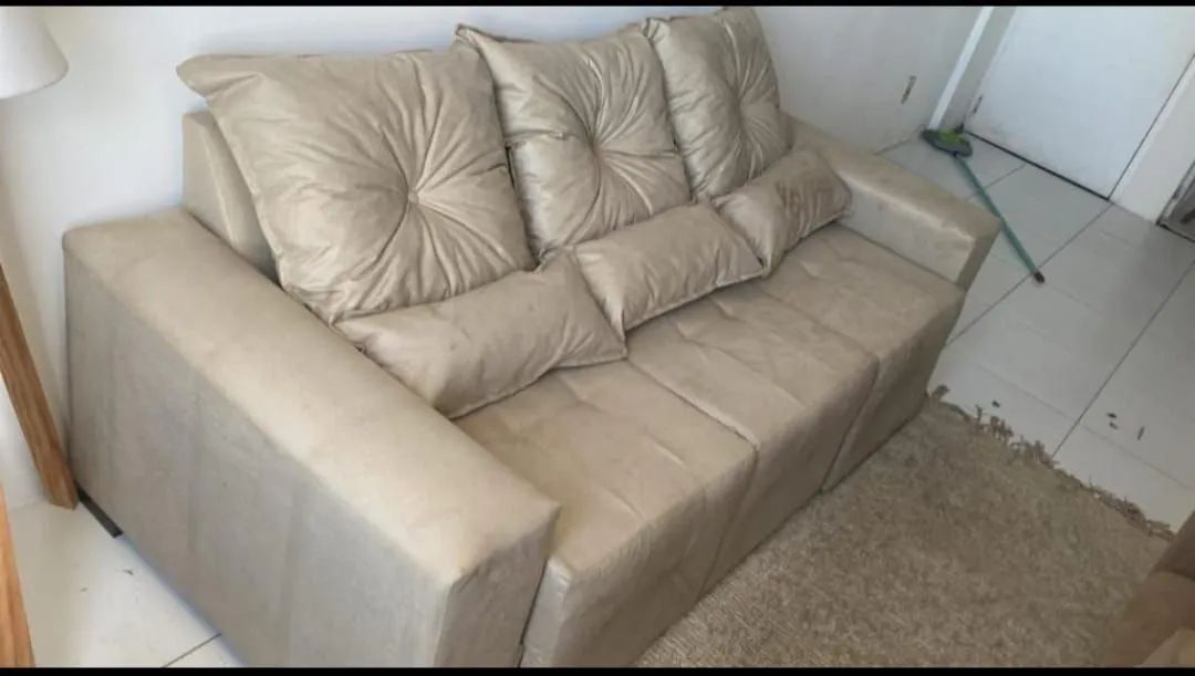 Sofá 2 metros retráteis com frete  - Foto 3
