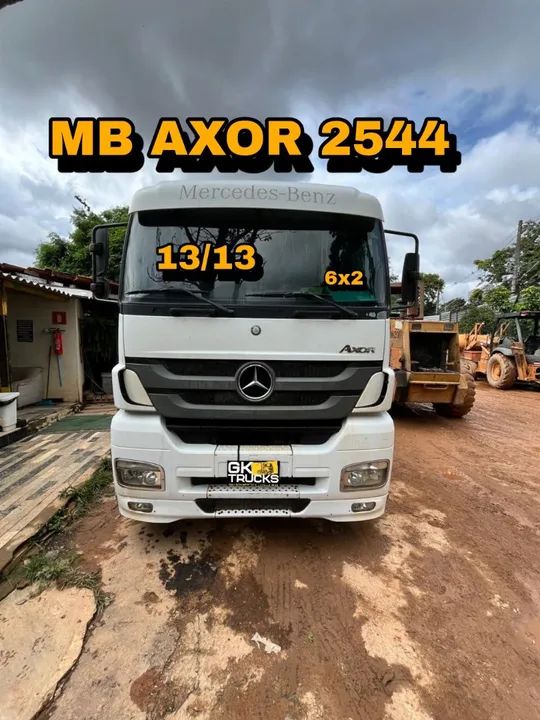 MB Axor 2544 6x2 - 2013 KM ORIGINAL