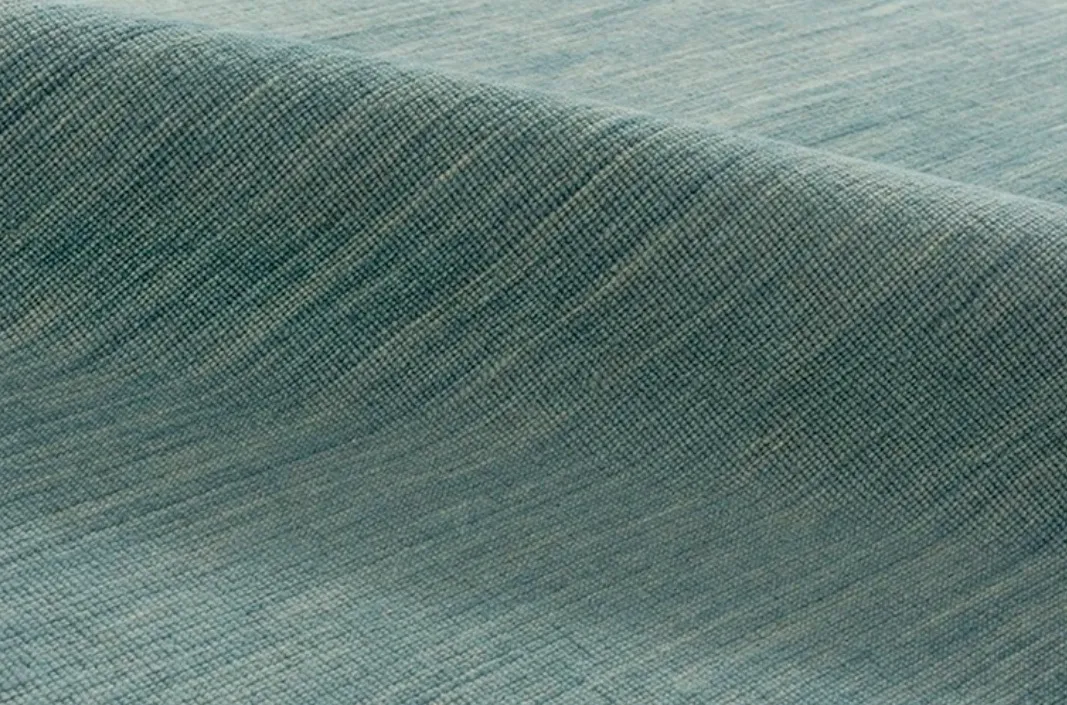 Tapete Kilim Texturizado Azul Turquesa - Marca Botteh