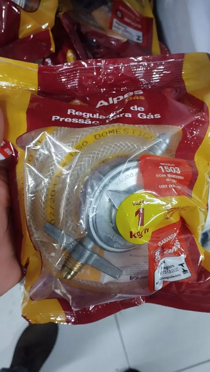 Regulador de Gás Doméstico Alpés