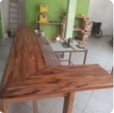 Tampo Rústico Balcão 