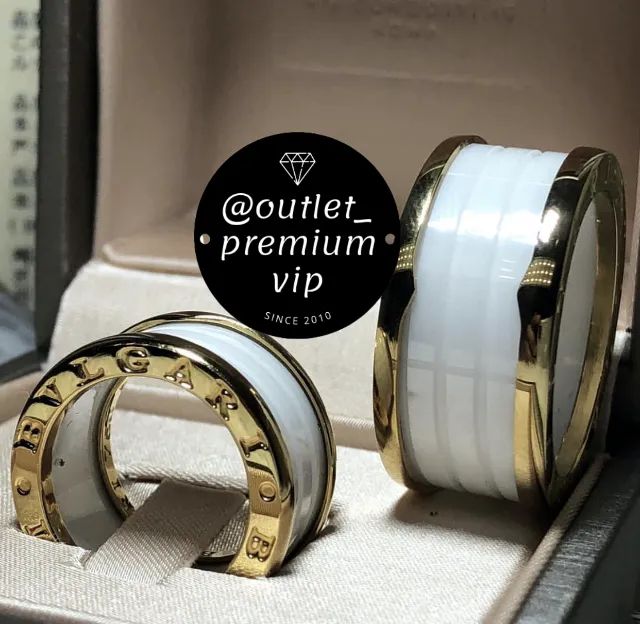 Aliança bvlgari dia dos namorados BZERO1 com caixa original bvlgari - Foto 5