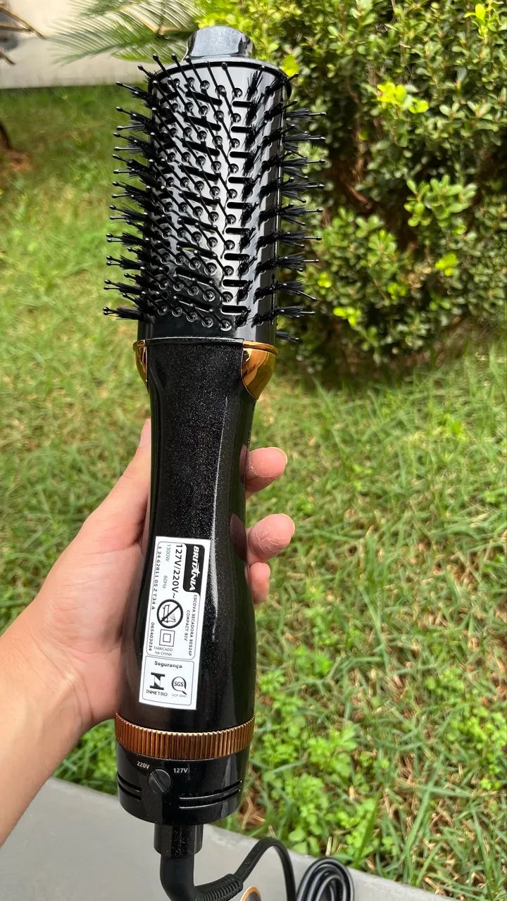 Escova secadora Britânia preta  - Foto 2