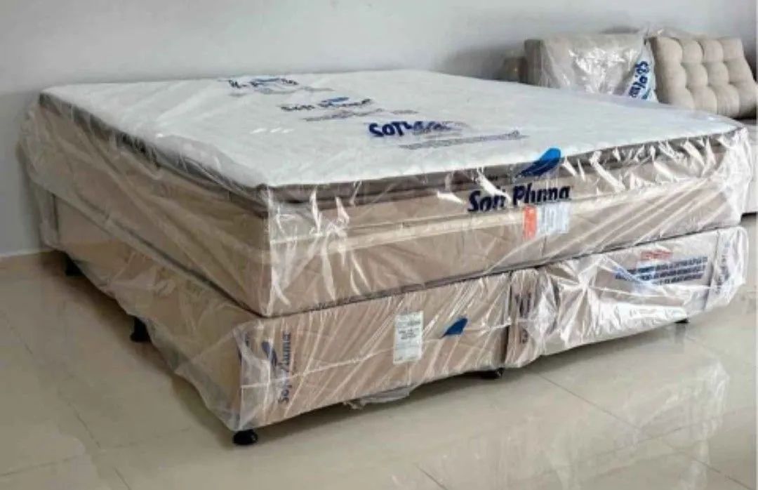 Cama Box Super King com Pillow Top - Entrega Imediata