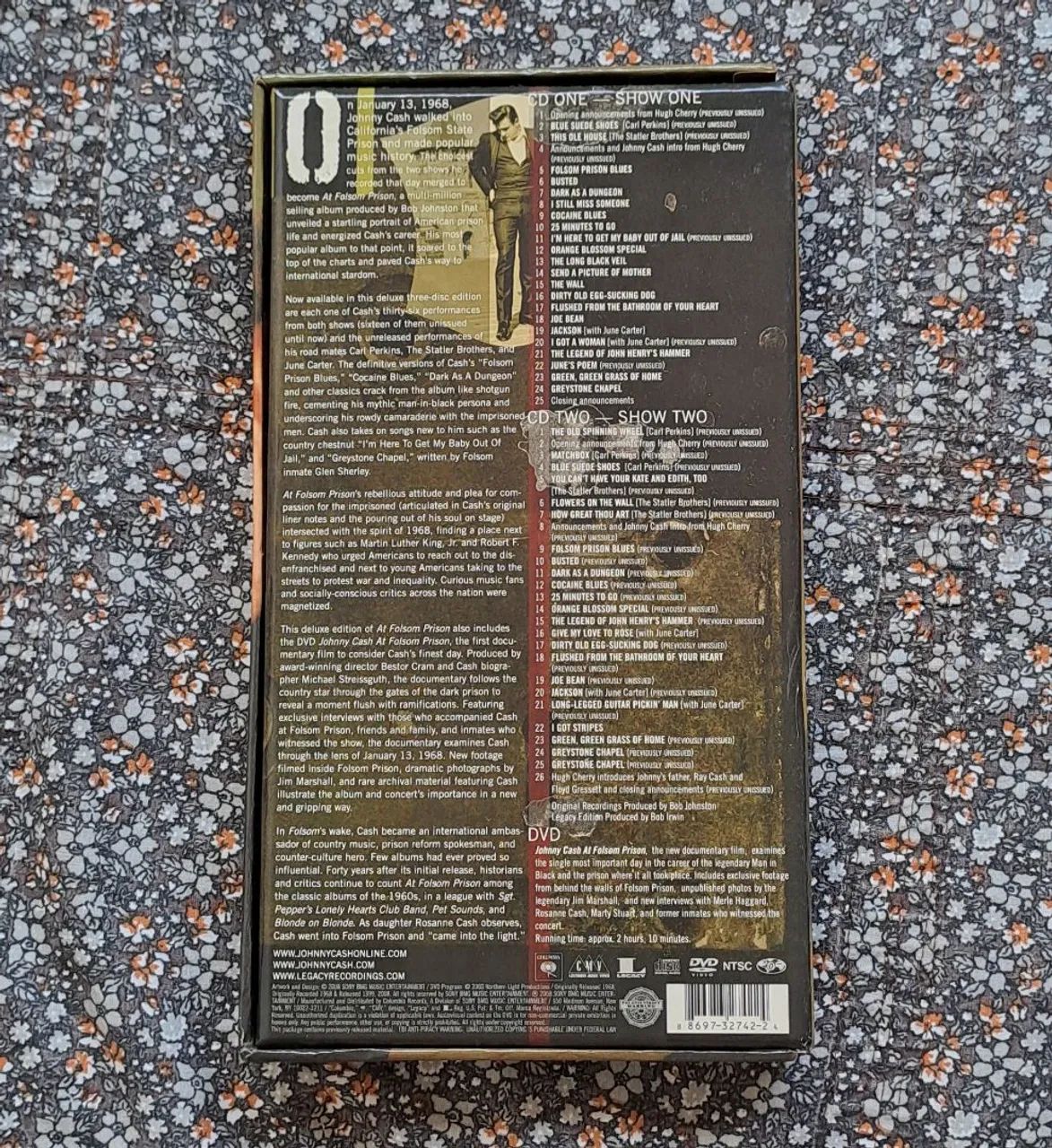 JOHNNY CASH AT FOLSOM PRISON 2 CDs/DVD - Foto 3