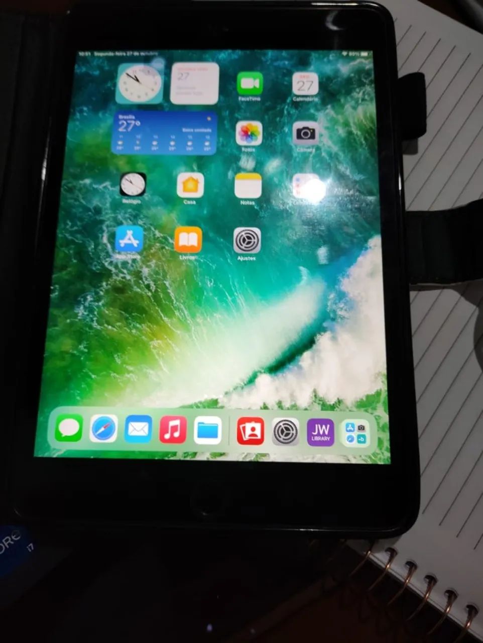 Ipad mini 128Gb + carregador + capinha  - Foto 3