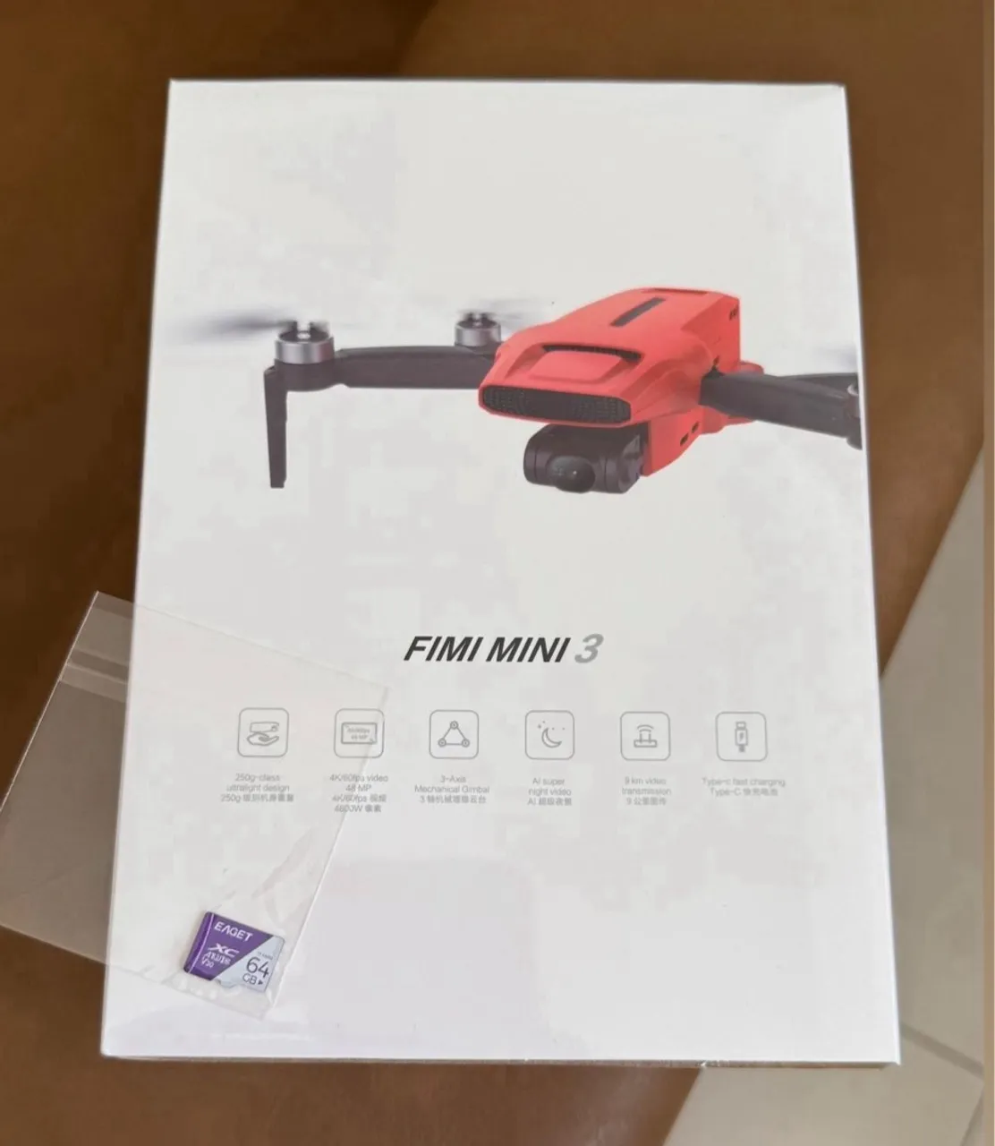 Drone Xiaomi Fimi Mini 3 + Cartão 64gb