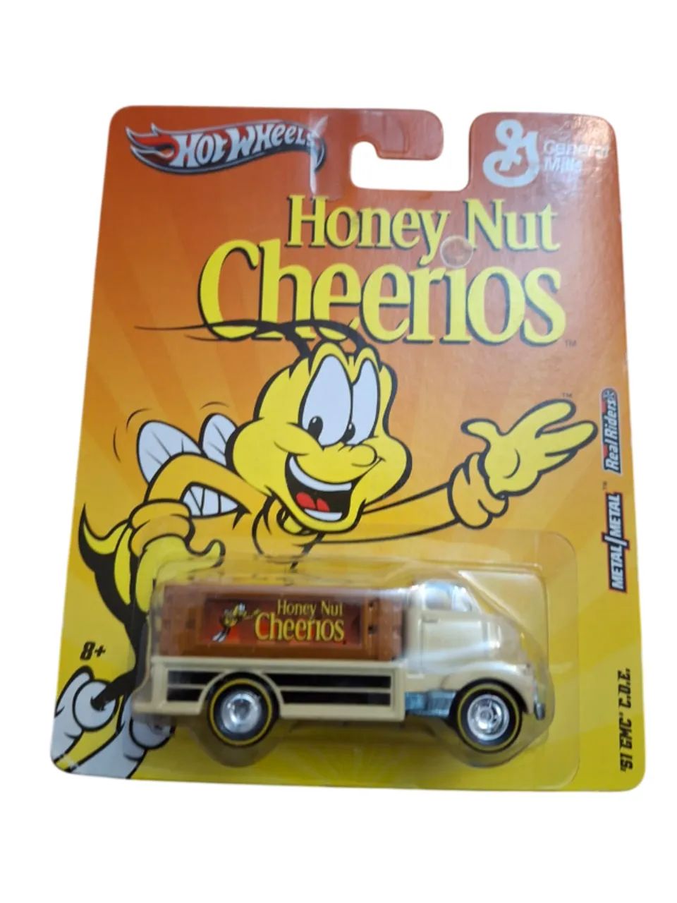 Hot Wheels Premium Honey Nut Cheerios 51 Gmc C.O.E 