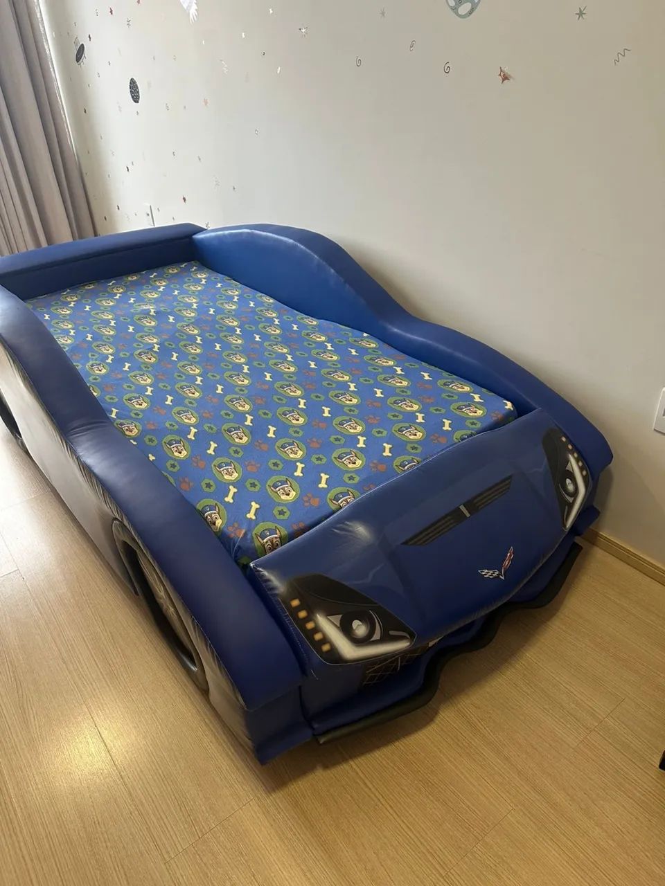 Cama carro Corvette Azul  - Foto 3