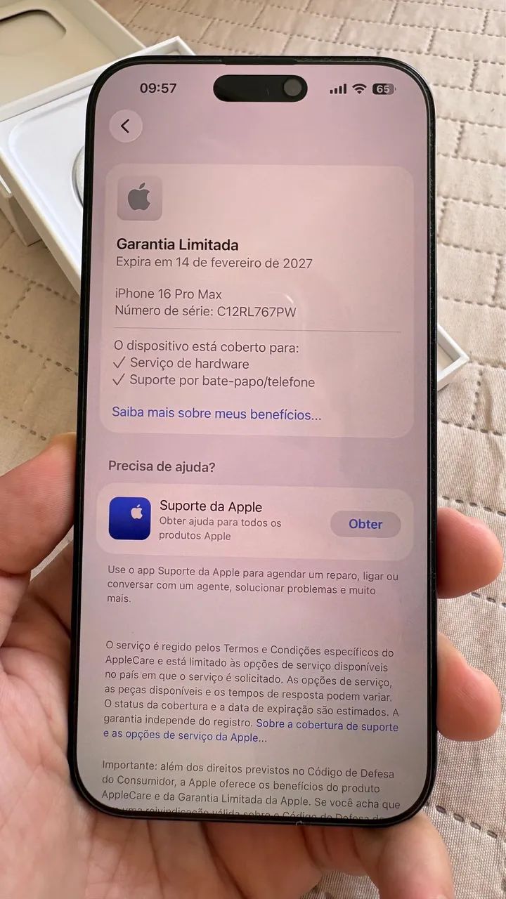 iPhone 16 Pro Max 256gb - Garantia até 2027 - Foto 2