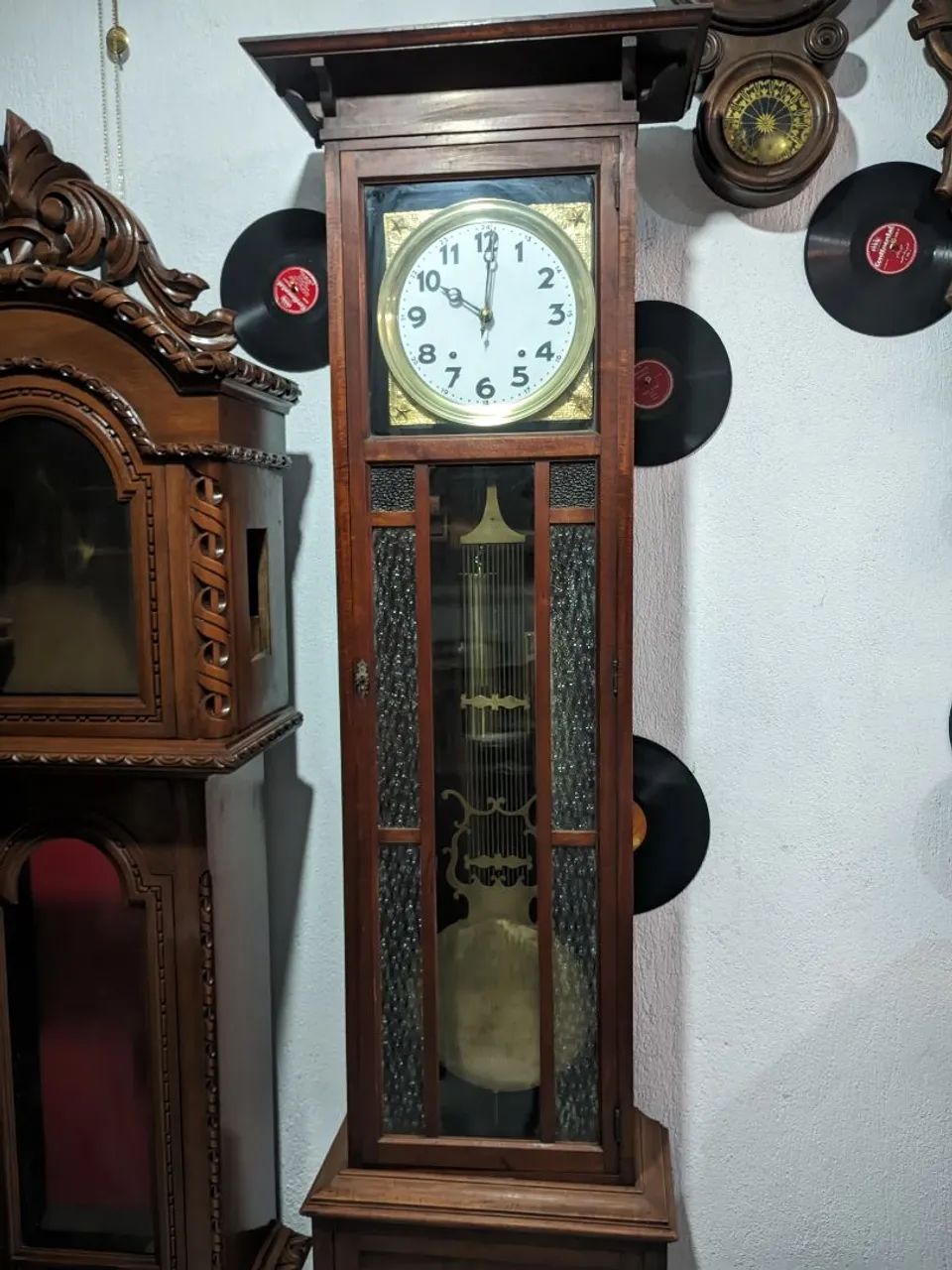 Relógio antigo pedestal Francês centenário  - Foto 3