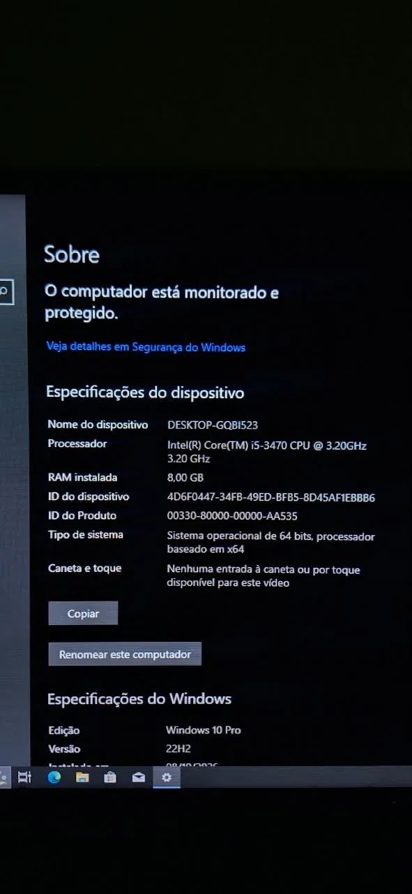 PC CPU COM I5 3470 + 8gb de RAM + 500gb + NVIDIA G210 - Foto 4