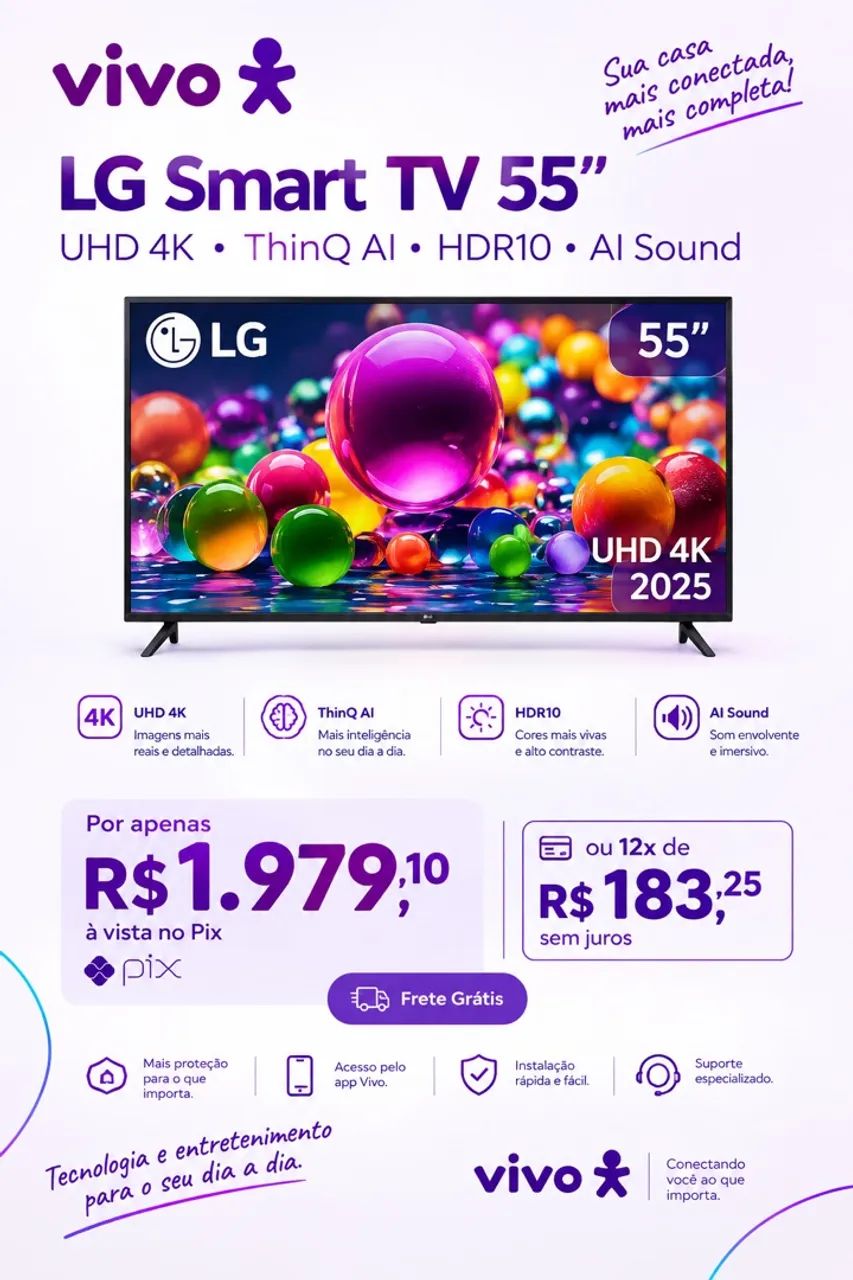 LG Smart TV 55?