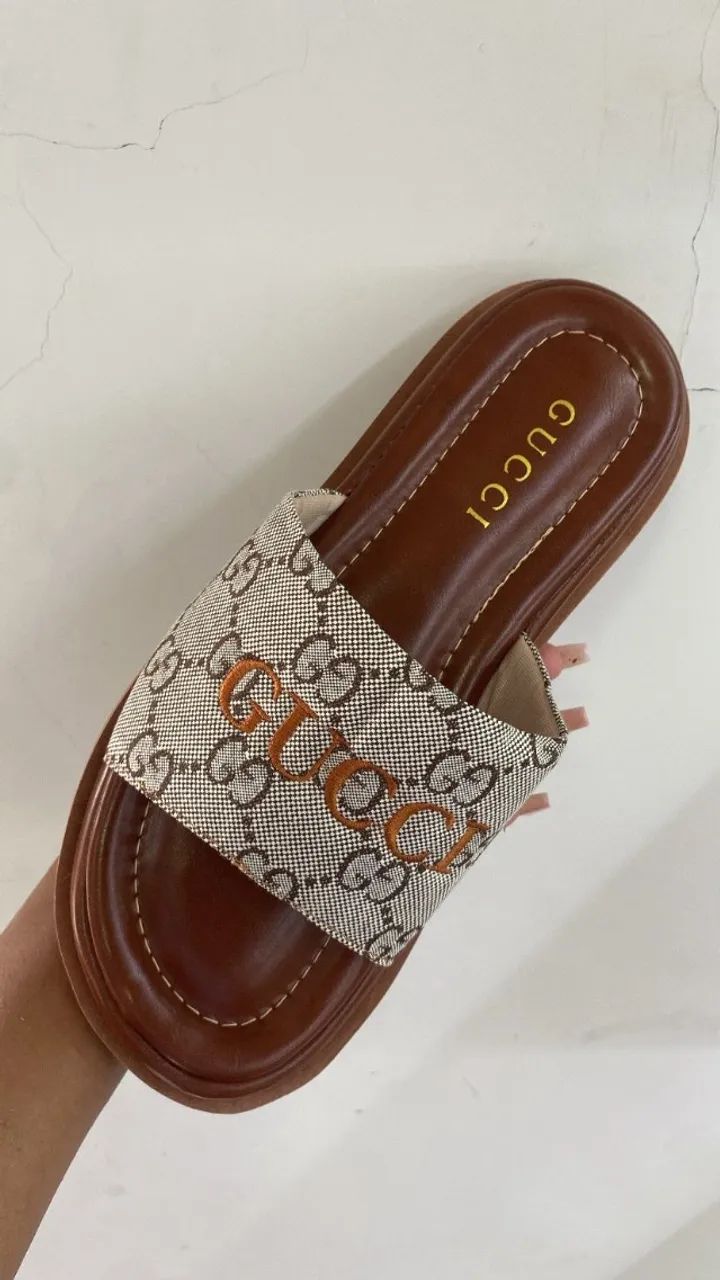 PAPET GUCCI MARRON FEMININA