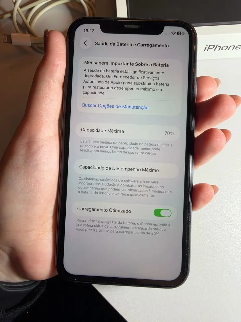  iPhone 11 128GB Preto - Impecável e Todo Original - Foto 4