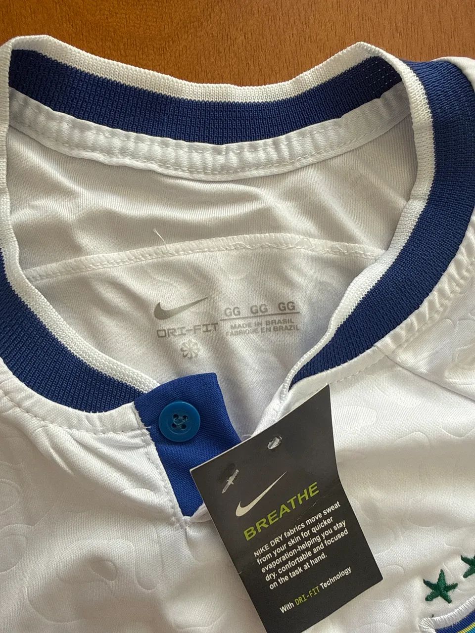 Camisa do Brasil Branca - Foto 3