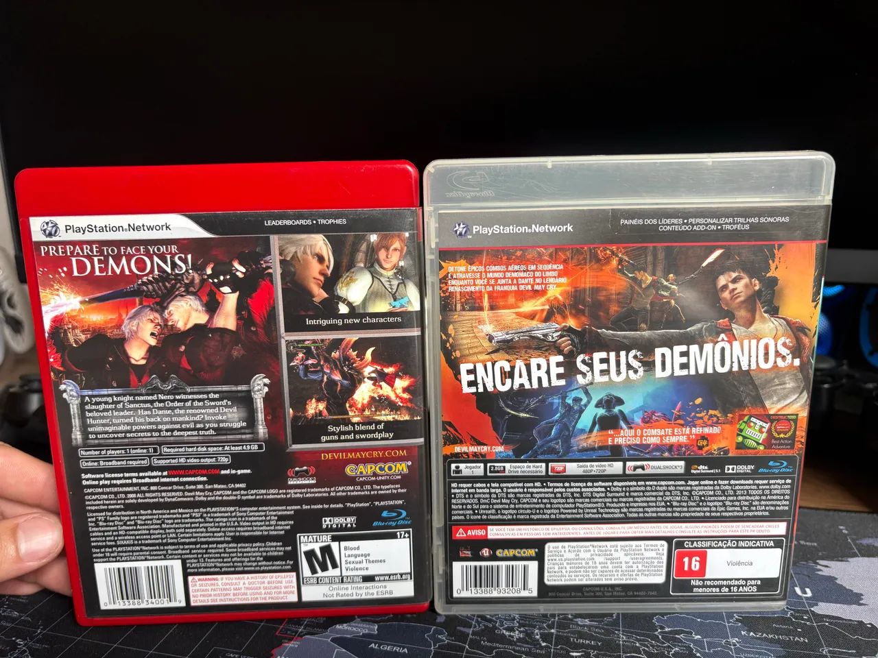 2 jogos ps3 Devil May Cry e Devil My Cry 4 - Foto 4
