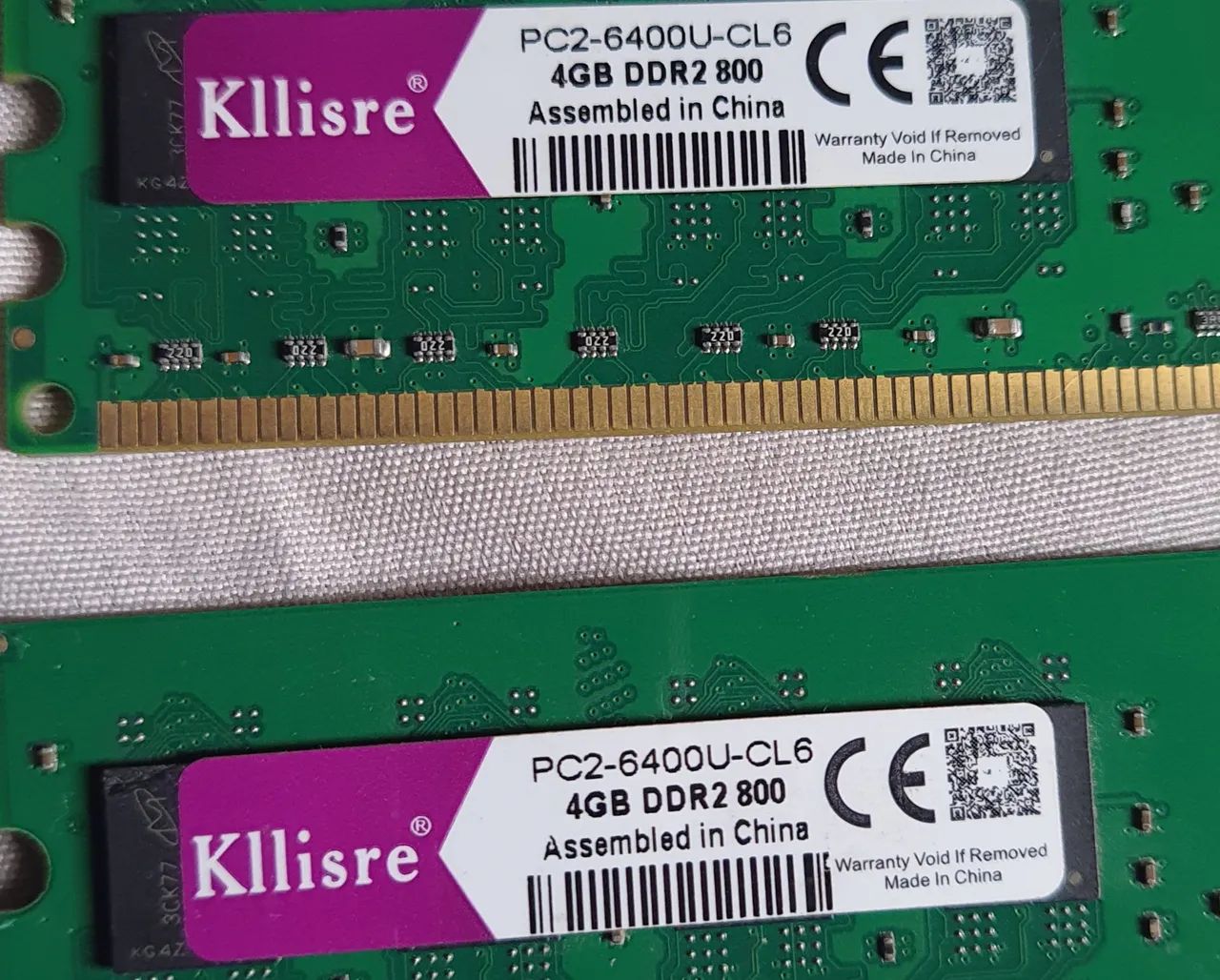 2 MEMORIA RAM DE 4GB DDR2 