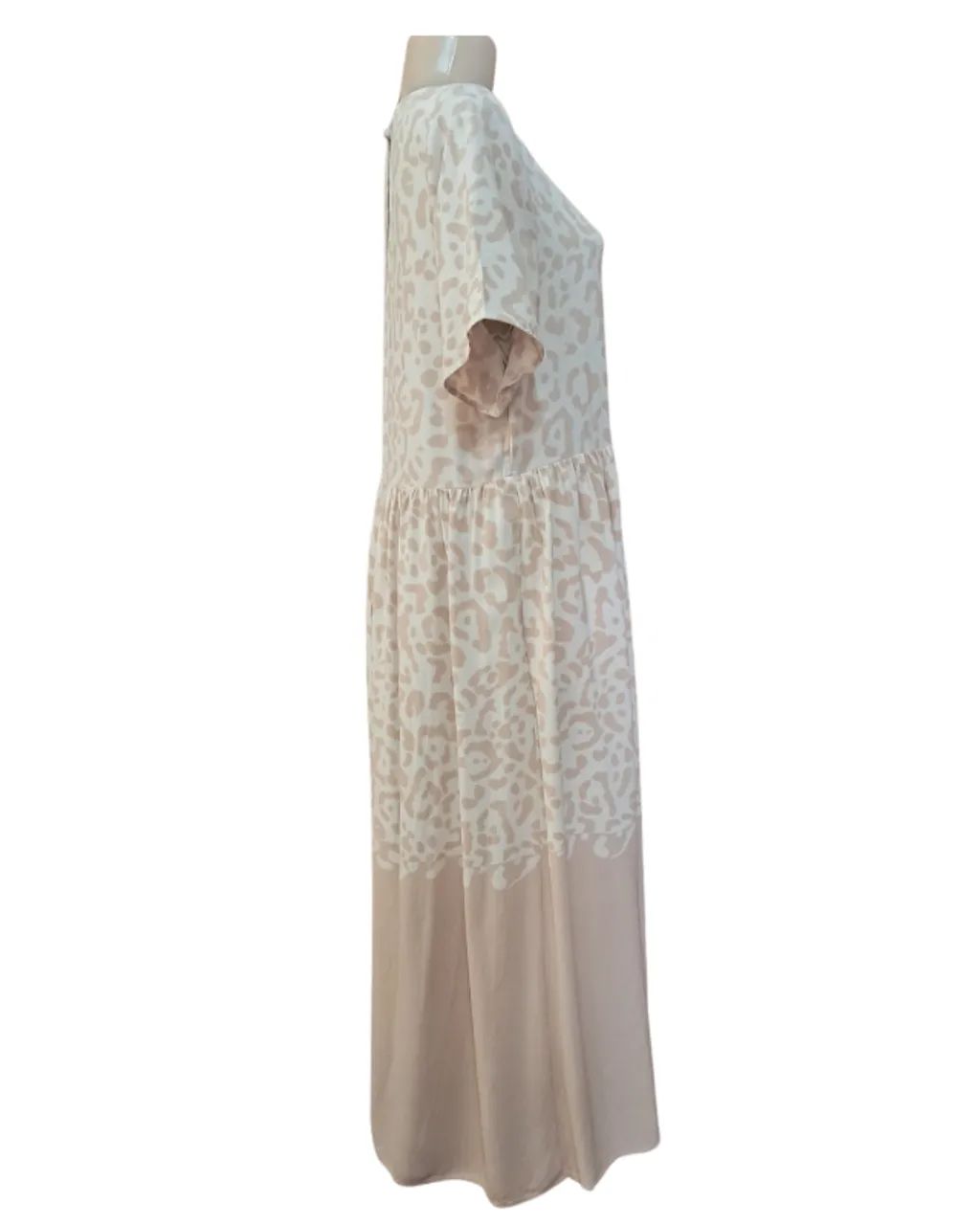 Vestido longo Shoulder tamanho 44 em viscose - Foto 5