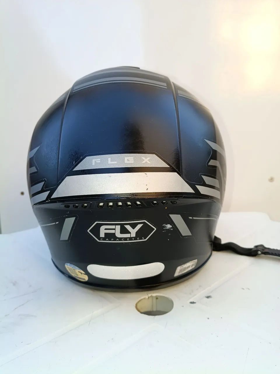 Capacete fly drive 2 N60 G Preto fosco  - Foto 4