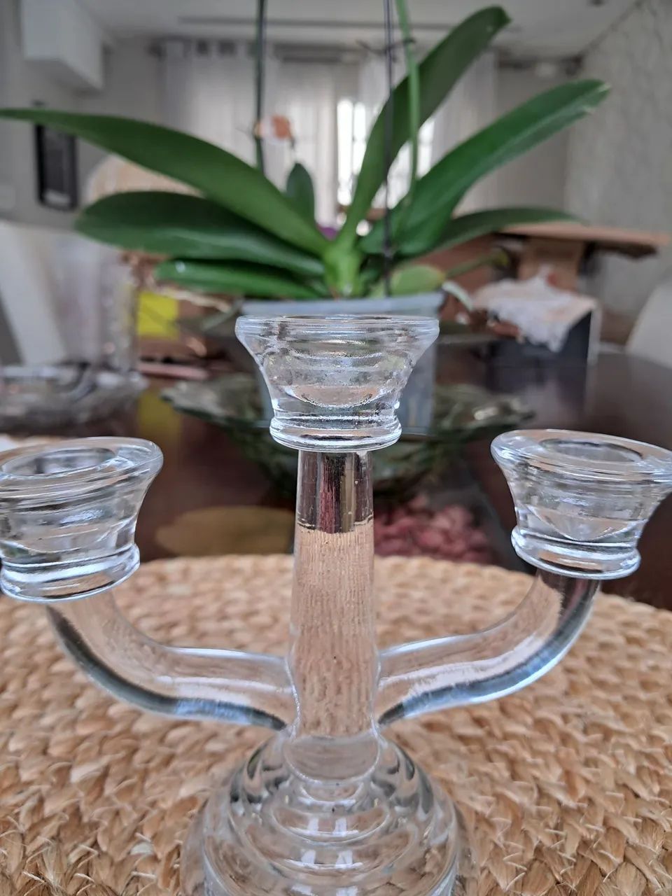 Castiçal triplo 