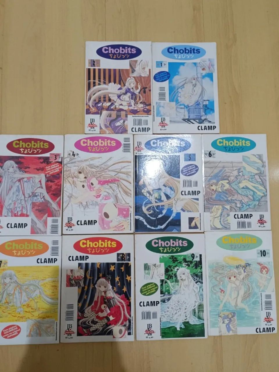 Chobits Completo 1-16 | Coleção | CLAMP | JBC | 1a Edição